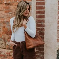 Buffalo Jackson Trading Co. Walker Leather Shoulder Bag | Rustic Tan 16 Buffalo Jackson Trading Co. Walker Leather Shoulder Bag | Rustic Tan