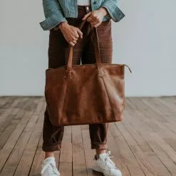 Buffalo Jackson Trading Co. Walker Leather Tote Bag | Rustic Tan 17 Buffalo Jackson Trading Co. Walker Leather Tote Bag | Rustic Tan