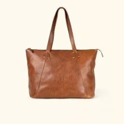 Buffalo Jackson Trading Co. Walker Leather Tote Bag | Rustic Tan 15 Buffalo Jackson Trading Co. Walker Leather Tote Bag | Rustic Tan