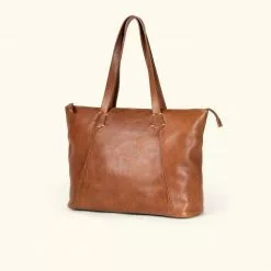 Buffalo Jackson Trading Co. Walker Leather Tote Bag | Rustic Tan 13 Buffalo Jackson Trading Co. Walker Leather Tote Bag | Rustic Tan