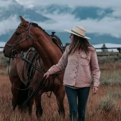 Buffalo Jackson Trading Co. Sale Women's Yukon Wool Shirt Jac | Canyon Rose