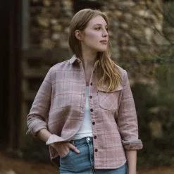 Buffalo Jackson Trading Co. Sale Women's Yukon Wool Shirt Jac | Canyon Rose